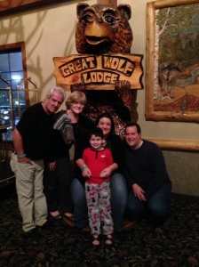 The Family at Great Wolf Lodge